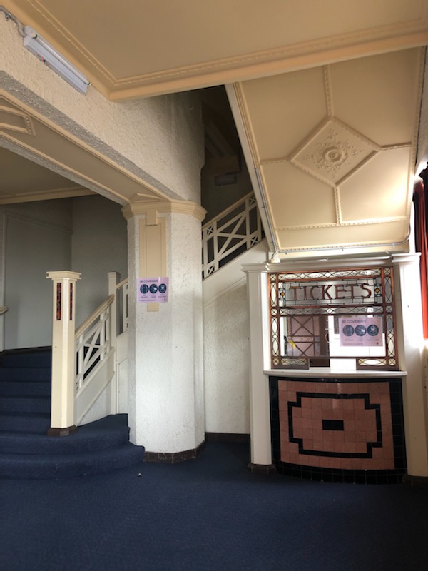 Current ticket foyer